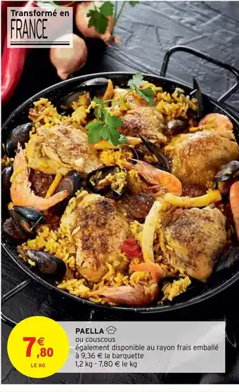 Intermarché Hyper Paella offre