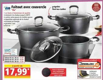 Norma Faitout Avec Couvercle offre