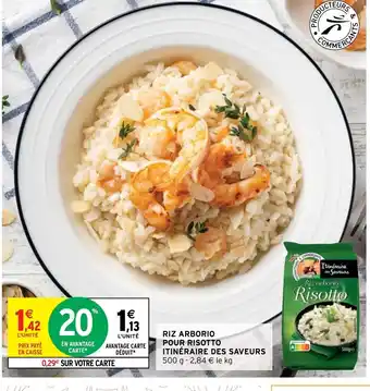 Intermarché Hyper Riz Arborio Pour Risotto Itinéraire Des Saveurs offre