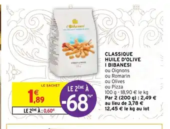 Intermarché Hyper Classique Huile d'Olive I Bibanesi offre