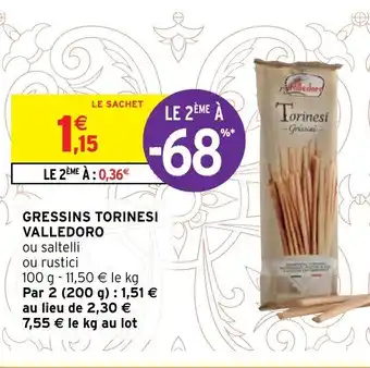 Intermarché Hyper Gressins torinesi Valledoro offre