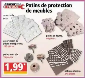 Norma Patins De Protection De Muebles offre
