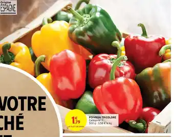 Intermarché Hyper Poivron Tricolore offre