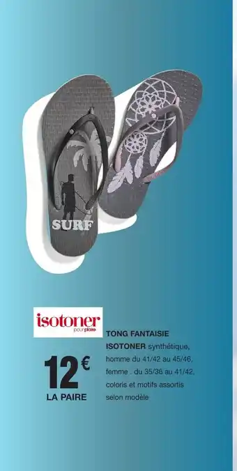 TONG FANTAISIE ISONTONER