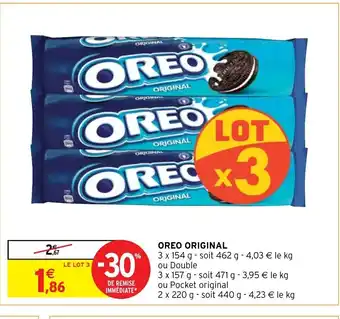 Intermarché Hyper Oreo original offre