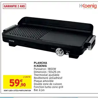 Plancha H Koenig