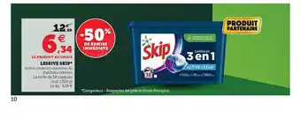 U Express Lessive Skip offre
