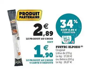 Fuetec Elpozo