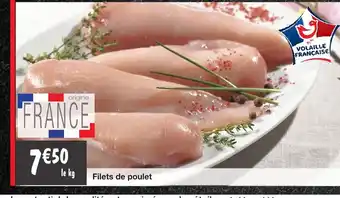 Migros Filets de poulet offre