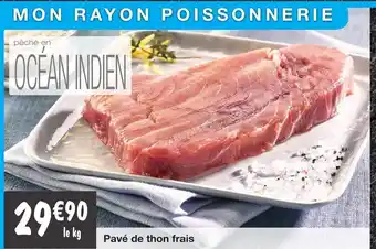 Pavé de thon frais