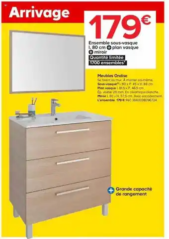 Castorama Meubles ondise offre