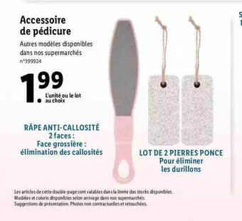 Accessoire de pédicure