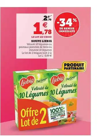 U Express Soupe Liebig offre