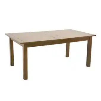 Pier Import Table de repas hévéa extensible 180/240/300x100x76cm tradition offre