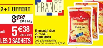 Migros Emmantal ràpé offre