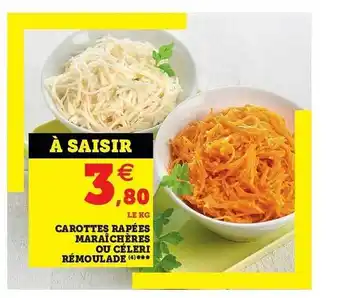 U Express Carottes Râpées Maraîchères Ou Céleri Rémoulade offre