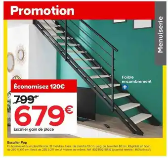 Escalier pop