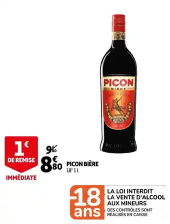 Auchan Picon bière offre