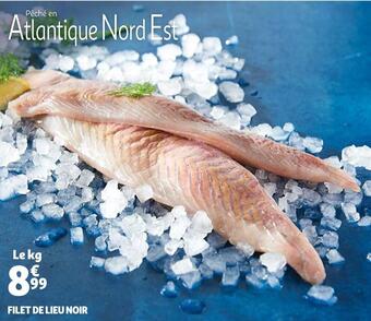 Auchan Filet de lieu noir offre