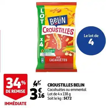 Auchan Belin croustilles belin offre