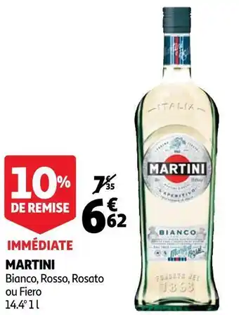 Auchan Martini martini offre