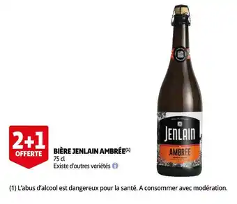 Jenlain bon plan sur la bière jenlain ambrée