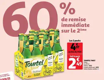 Auchan Tourtel tourtel twist offre