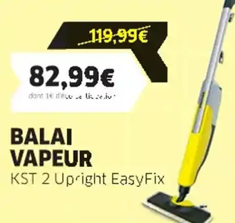 Cora x Carrefour Balai vapeur offre