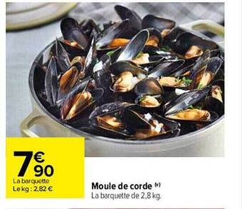 Carrefour Moule de corde offre