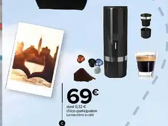 Carrefour Machine à café offre
