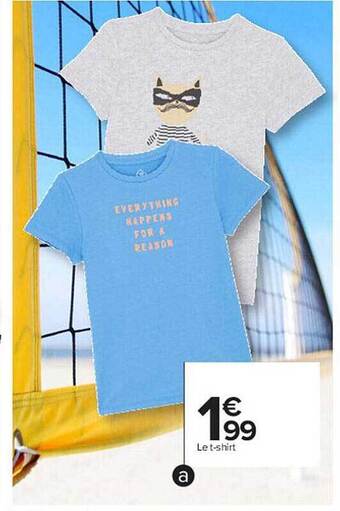 Carrefour Le t-shirt offre