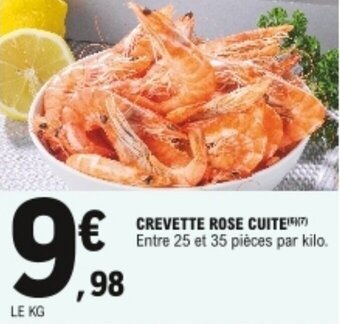 E.Leclerc Crevette rose cuite offre