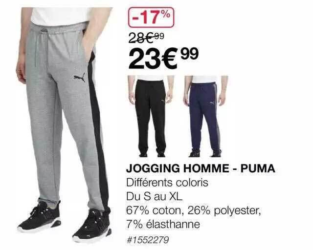 Promo Jogging homme puma chez Costco