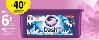 E.Leclerc "DASH" lessive capsules offre
