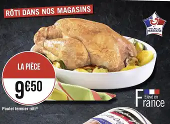 Géant Casino Poulet fermier rôti offre