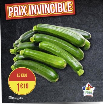 Géant Casino Courgette offre