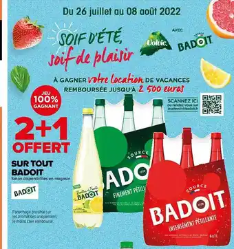 Carrefour Badoit offre