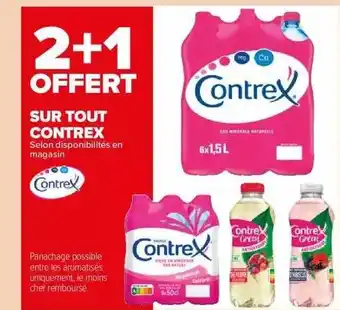 Carrefour Market Contrex offre