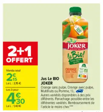 Jus Le Bio JOKER