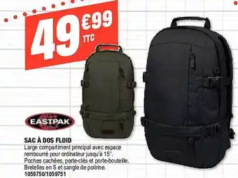 Plein ciel Eastpak sac à dos floid offre