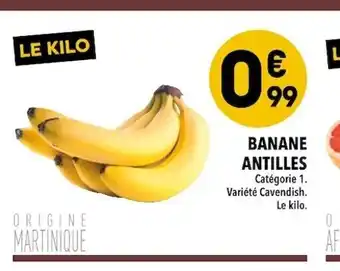 Supeco Banane Antilles offre