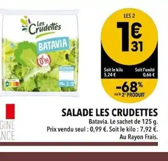Salade Les Crudettes