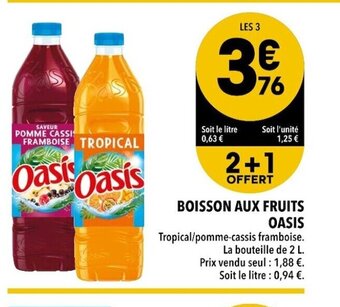Supeco Oasis Boisson Aux Fruits offre