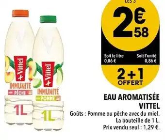 Supeco Vittel Eau Aromatisée offre