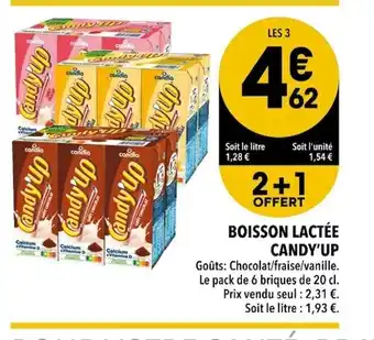 Supeco Candy'Up Boisson Lactée offre