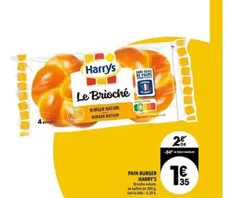 Supeco Harry's Pain Burger offre