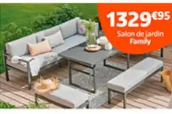 Jardiland Salon de Jardin Family offre