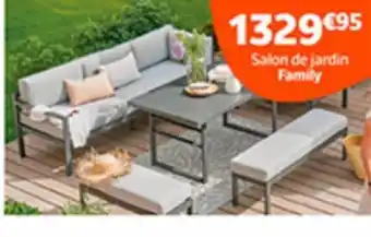Jardiland Salon de Jardin Family offre