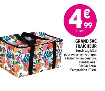 Supeco Grand sac fraîcheur offre