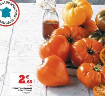 Super U Tomate Allongee Les Coeurs offre